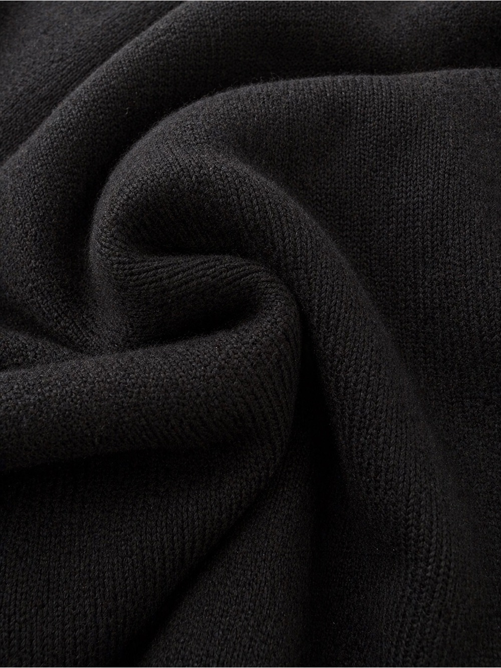 NWOT Daily Ritual Black V-Neck Hoodie Sweater – Size Medium Soft Stretch - Picture 5 of 5